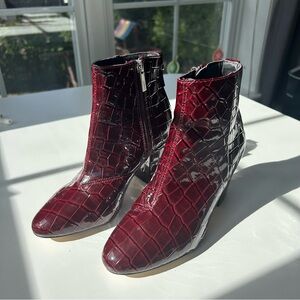 Topshop Croc Boots